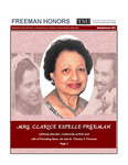Freeman Honors Newsletter, Spring/Summer 2022 Issue by Texas Southern University, Thomas F. Freeman Honors College