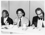 Mickey Leland and others at June 1979 SOLO'S 1ST Annual EEO dinner by The Mickey Leland Papers & Collection Addendum. (Texas Southern University, 2018)