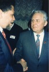Mickey Leland with Jim Wright delegation to USSR ; Gorbachev by The Mickey Leland Papers & Collection Addendum. (Texas Southern University, 2018)
