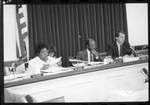 Mickey Leland, Dennis Patrick,others on Telecommunications Subcommittee Hearing On Minorities and EEOC by The Mickey Leland Papers & Collection Addendum. (Texas Southern University, 2018)