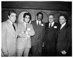 Mickey Leland and others at NDCLUB Fundraiser, 1980 by The Mickey Leland Papers & Collection Addendum. (Texas Southern University, 2018)