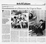 1988 Newsweek : New York Times Articles on the homeless in America by The Mickey Leland Papers & Collection Addendum. (Texas Southern University, 2018)