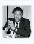 Mickey Leland at National Restaurant Association Meeting by The Mickey Leland Papers & Collection Addendum. (Texas Southern University, 2018)