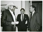 Mickey Leland with Charles Schumer and Charlie Daniels by The Mickey Leland Papers & Collection Addendum. (Texas Southern University, 2018)