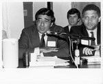 Mickey Leland Leon Panetta and others at Hunger Field Hearing in San Franciso July 2009 by The Mickey Leland Papers & Collection Addendum. (Texas Southern University, 2018)